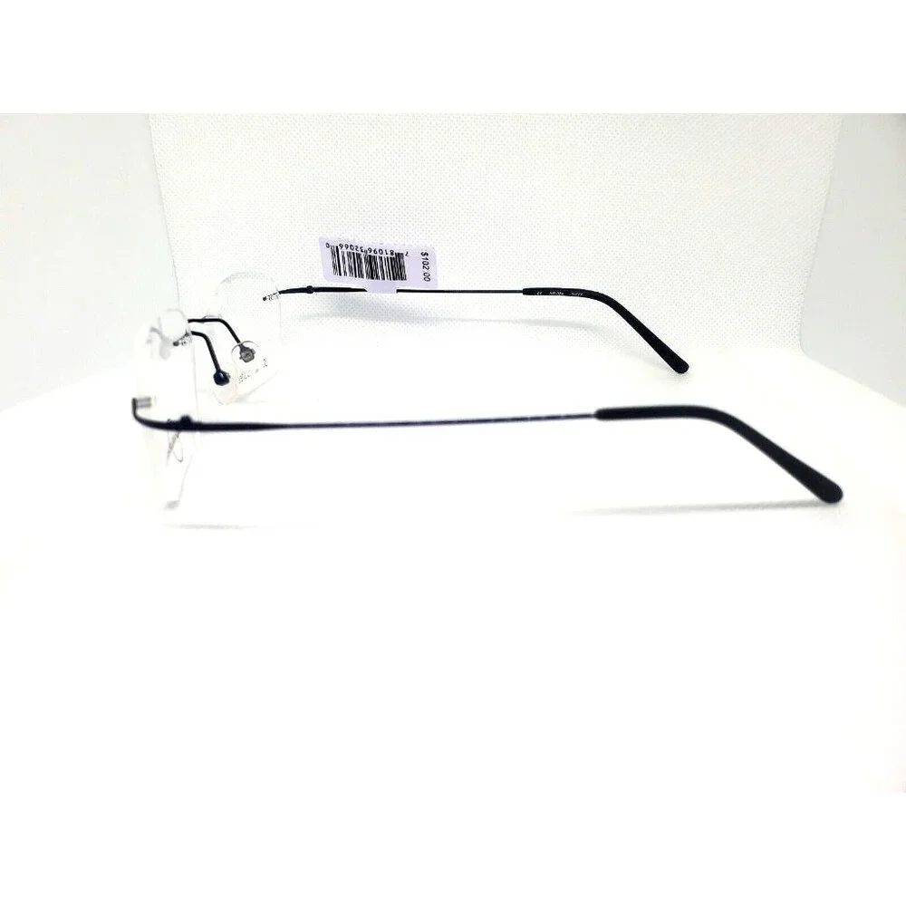 Naturally Rimless NR-374 Eyeglasses Navy 51-19-140
